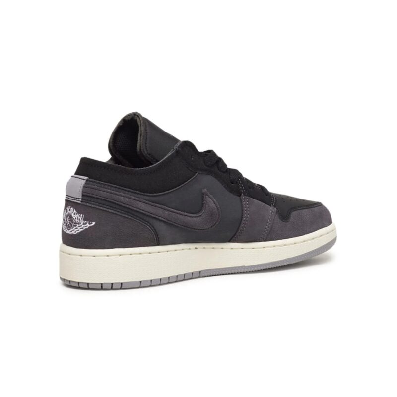 Big Kids Jordan 1 Low Se Craft Black/Cement Grey-Lt Graphite (Dv0478 001)