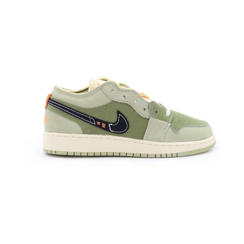 Big Kids Jordan 1 Low Se Craft Sky J Lt Olive/Black-Celadon (Fd9092 300)