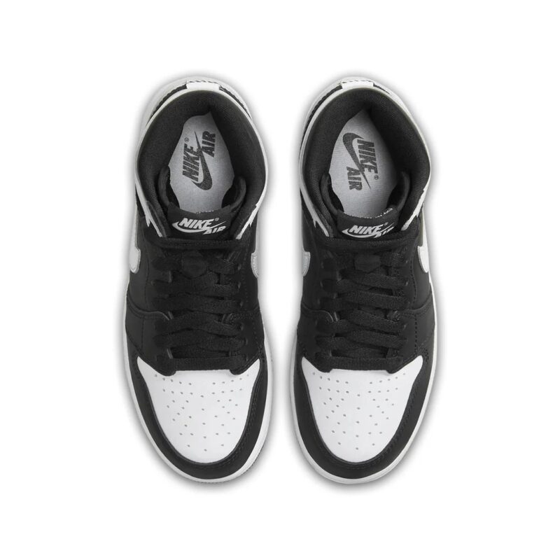 Big Kids Jordan 1 Retro High Og Black/White-White (Fd1437 010)