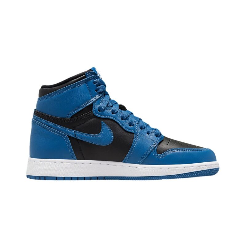 Big Kids Jordan 1 Retro High Og Dark Marina Blue Black-White (575441 404)