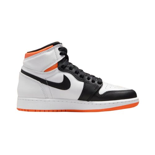 Big Kids Jordan 1 Retro High Og Electro Orange White/Black (575441 180)