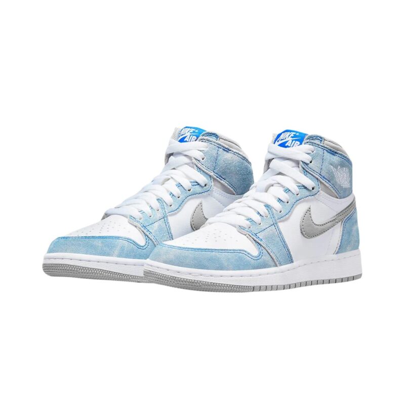 Big Kids Jordan 1 Retro High Og Hyper Royal Hyper Royal/White (575441 402)