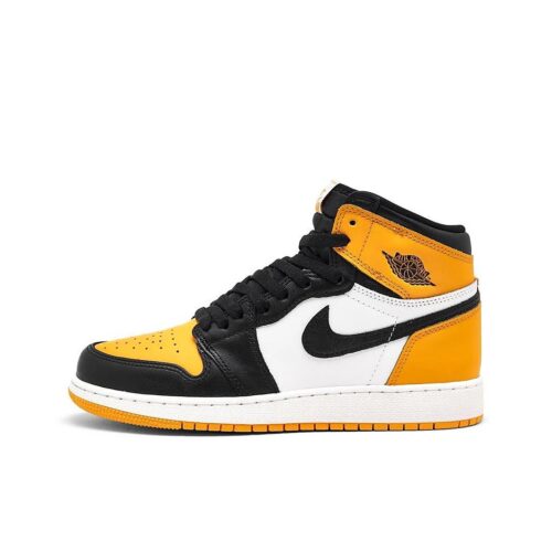 Big Kids Jordan 1 Retro High Og Taxi/Black-Sail (575441 711)