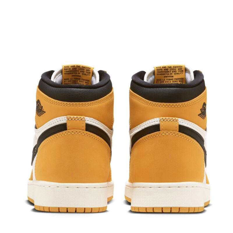 Big Kids Jordan 1 Retro High Og Yellow Ochre/Black-Sail (Fd1437 701)