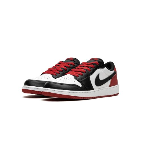 Big Kids Jordan 1 Retro Low Og White/Black-Varsity Red (Cz0858 106)