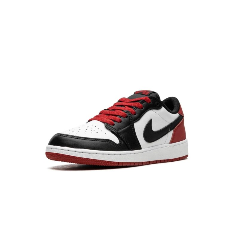 Big Kids Jordan 1 Retro Low Og White/Black-Varsity Red (Cz0858 106)