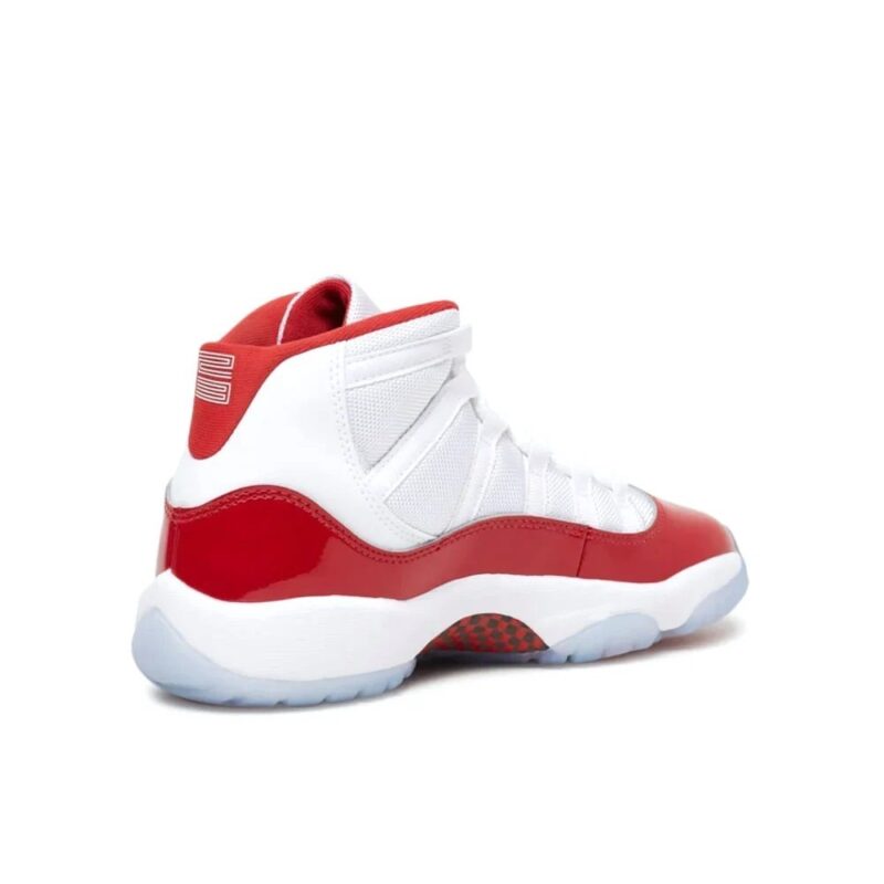 Big Kids Jordan 11 Retro Cherry White/Varsity Red-Black (378038 116)