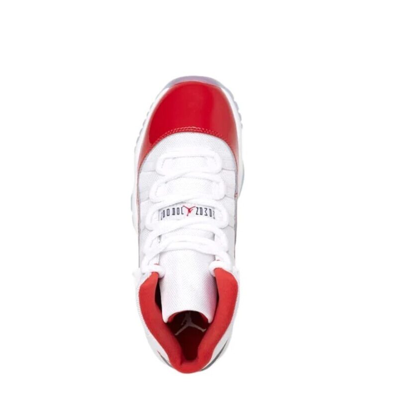 Big Kids Jordan 11 Retro Cherry White/Varsity Red-Black (378038 116)