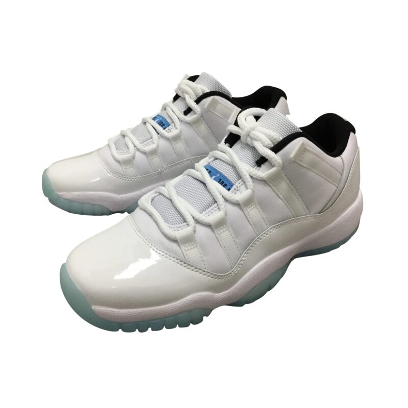 Big Kids Jordan 11 Retro Low Legend Blue White/Legend Blue-Black (528896 117)