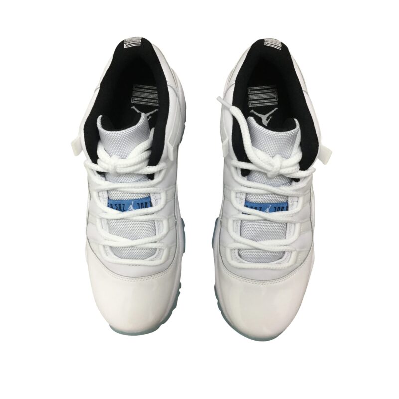 Big Kids Jordan 11 Retro Low Legend Blue White/Legend Blue-Black (528896 117)