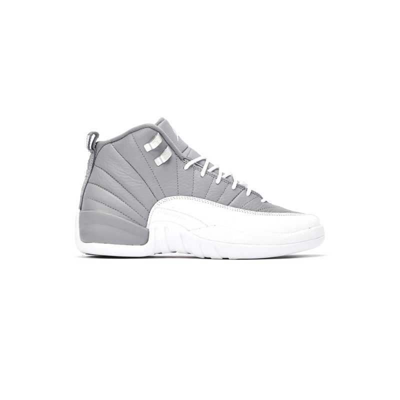 Big Kids Jordan 12 Retro Stealth Stealth/White-Cool Grey (153265 015)