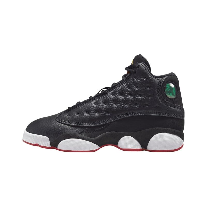 Big Kids Jordan 13 Retro Playoff Black/True Red-White (Dj3003 062)