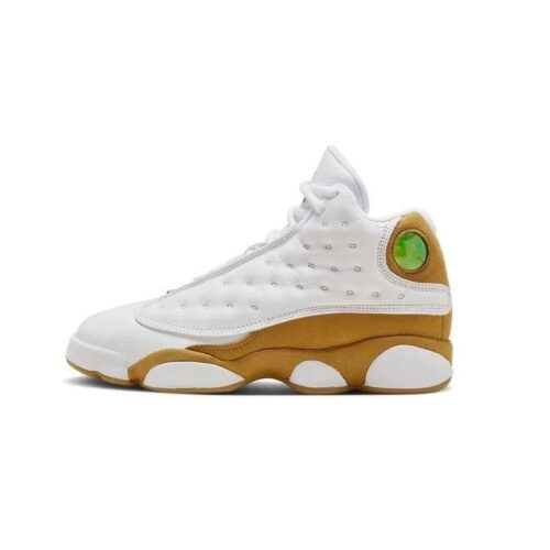 Big Kids Jordan 13 Retro White/Wheat (Dj3003 171)