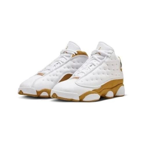 Big Kids Jordan 13 Retro White/Wheat (Dj3003 171)