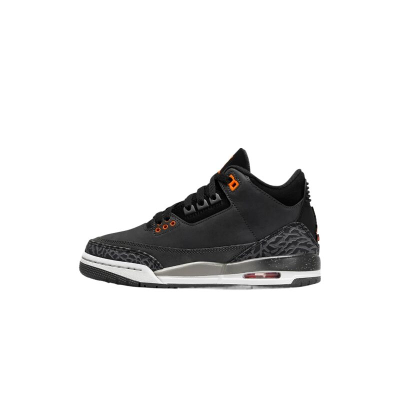 Big Kids Jordan 3 Retro Fear Pack Night Stadium/Total Orange (Dm0967 080)