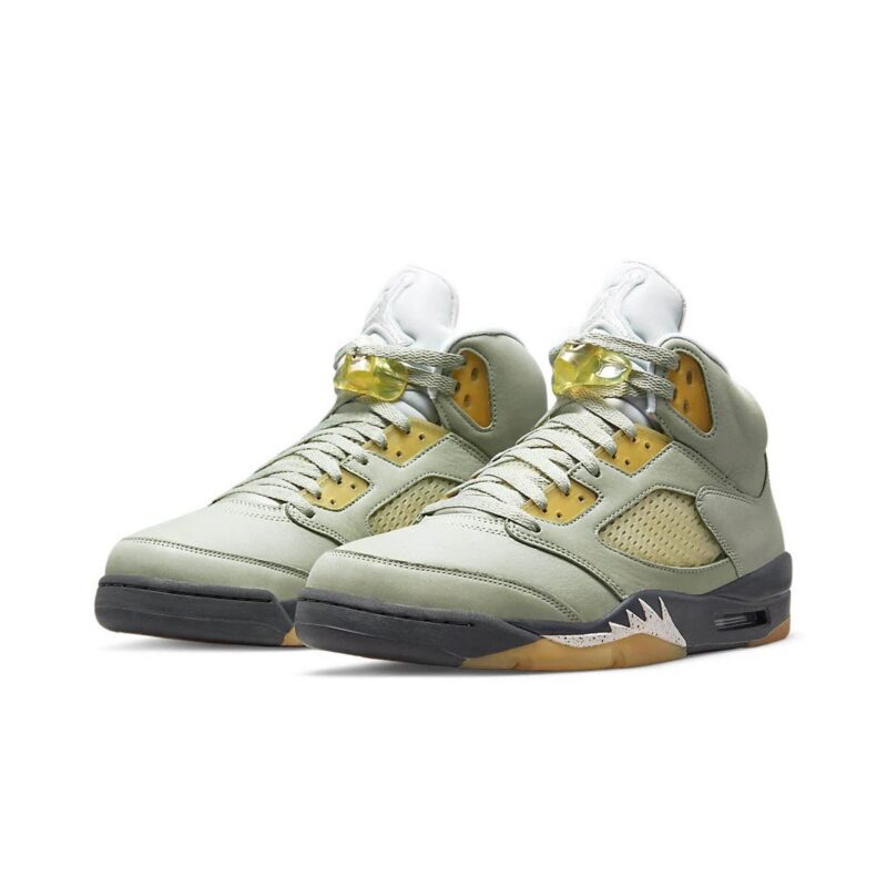 Big Kids Jordan 5 Retro Jade Horizon Jade Horizon/Desert Sand (440888 300)