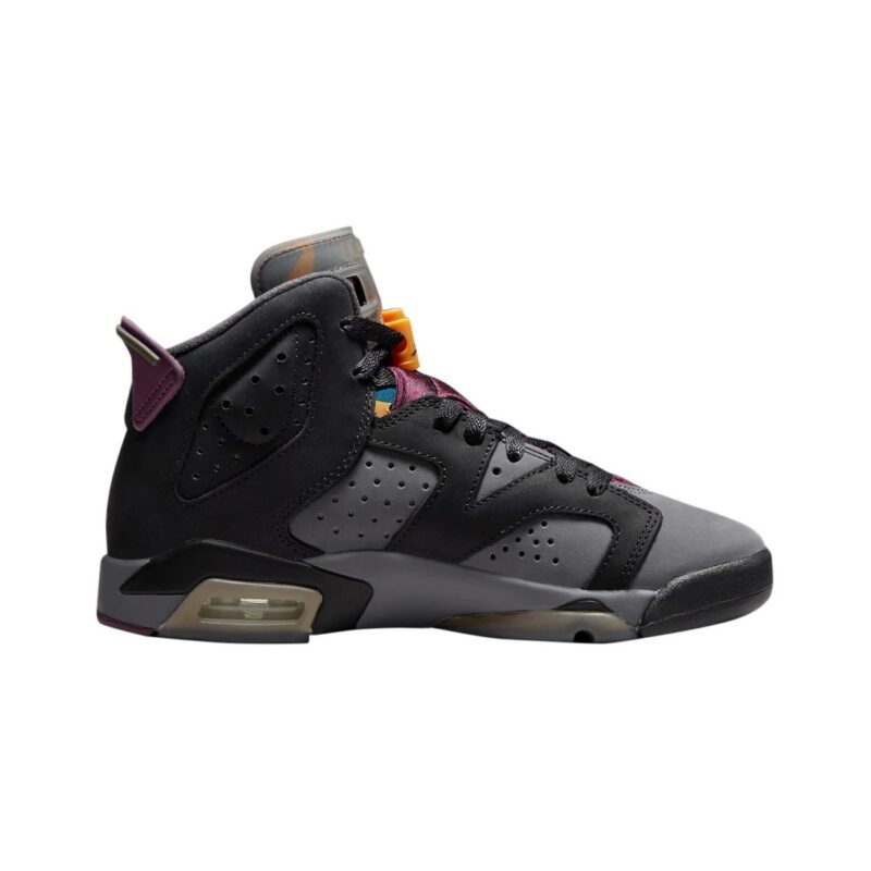 Big Kids Jordan 6 Retro Bordeaux Black/Bordeaux-Lt Graphite (384665 063)