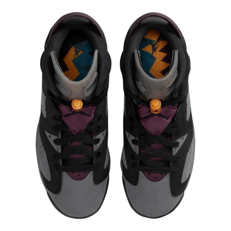 Big Kids Jordan 6 Retro Bordeaux Black/Bordeaux-Lt Graphite (384665 063)