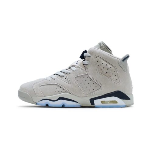 Big Kids Jordan 6 Retro Georgetown Magnet/College Navy (384665 012)