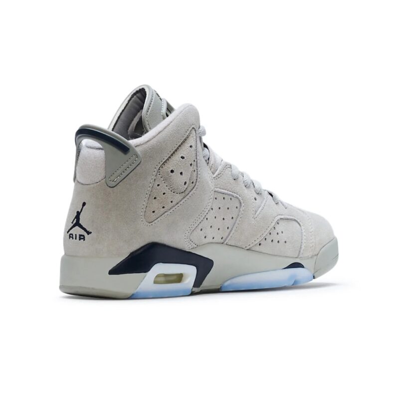 Big Kids Jordan 6 Retro Georgetown Magnet/College Navy (384665 012)