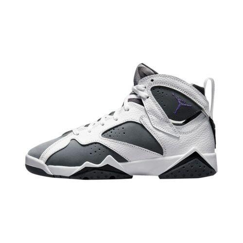 Big Kids Jordan 7 Retro Bg Flint White/Varsity Purple (Dj2777 100)