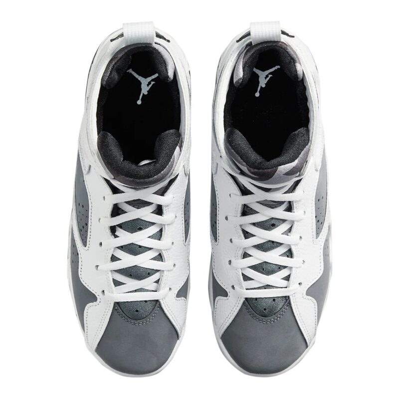 Big Kids Jordan 7 Retro Bg Flint White/Varsity Purple (Dj2777 100)