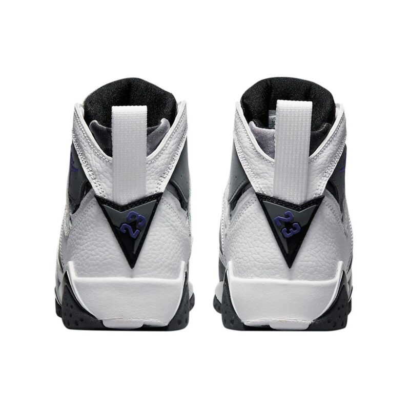 Big Kids Jordan 7 Retro Bg Flint White/Varsity Purple (Dj2777 100)