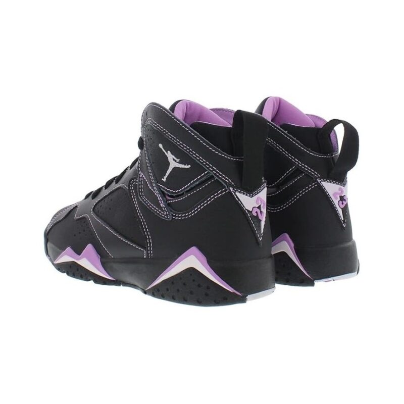 Big Kids Jordan 7 Retro Black/Barely Grape (Dv2255 055)