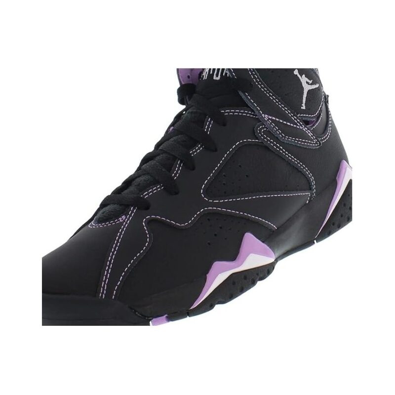 Big Kids Jordan 7 Retro Black/Barely Grape (Dv2255 055)