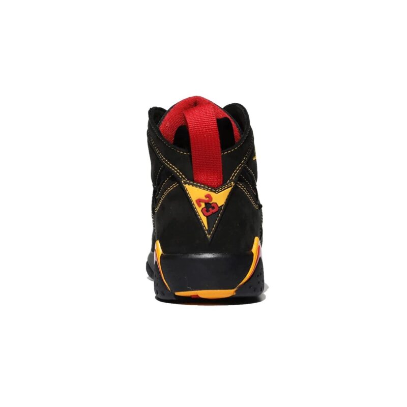 Big Kids Jordan 7 Retro Citrus Black/Citrus-Varsity Red (Dq6040 081)