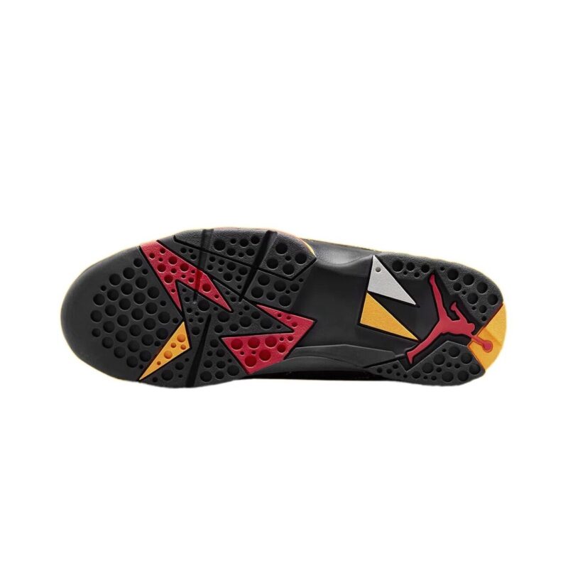 Big Kids Jordan 7 Retro Citrus Black/Citrus-Varsity Red (Dq6040 081)