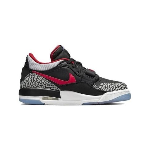 Big Kids Jordan Legacy 312 Low Black/Wolf Grey-Valor Blue (Cd9054 004)