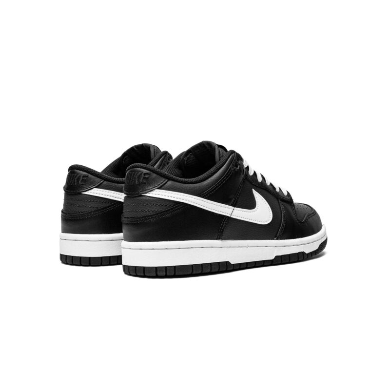 Big Kids Nike Dunk Low Black/White-Black-White (Fd1232 001)