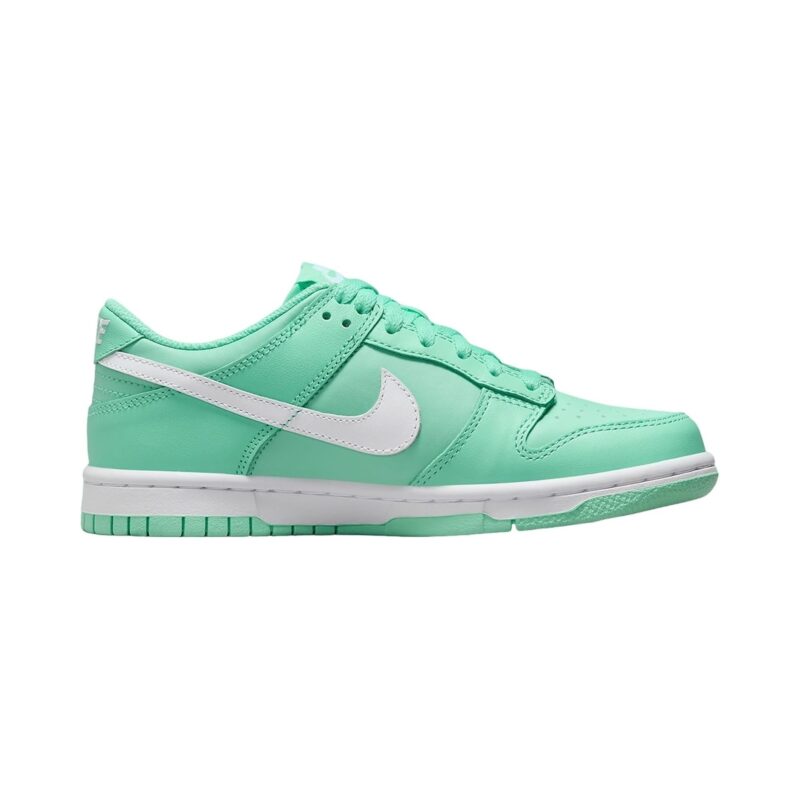 Big Kids Nike Dunk Low Emerald Rise/White (Dh9765 302)