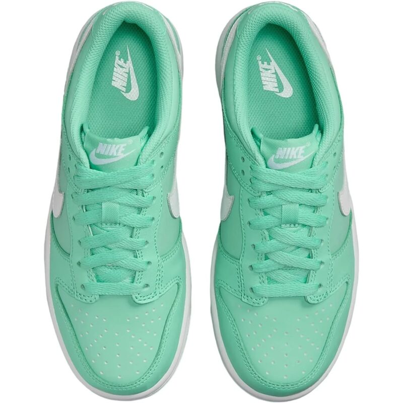 Big Kids Nike Dunk Low Emerald Rise/White (Dh9765 302)