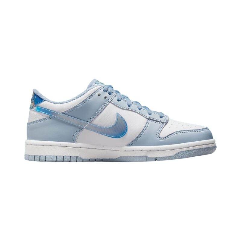 Big Kids Nike Dunk Low Nn Kwe Blue Whisper/White Hyper Royal (Fj4668 400)