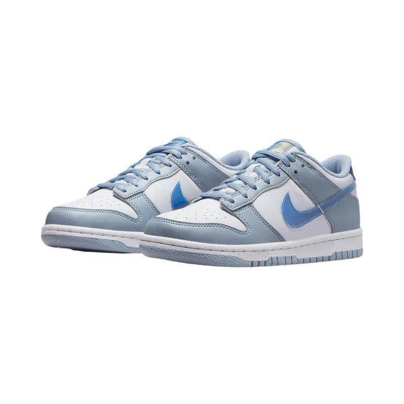 Big Kids Nike Dunk Low Nn Kwe Blue Whisper/White Hyper Royal (Fj4668 400)