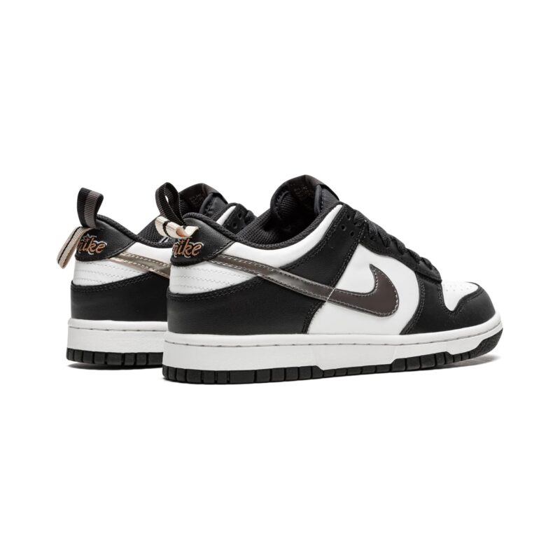 Big Kids Nike Dunk Low Off Noir/Metallic Pewter (Dh9764 001)