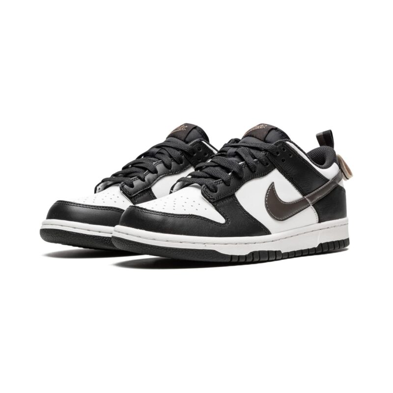 Big Kids Nike Dunk Low Off Noir/Metallic Pewter (Dh9764 001)