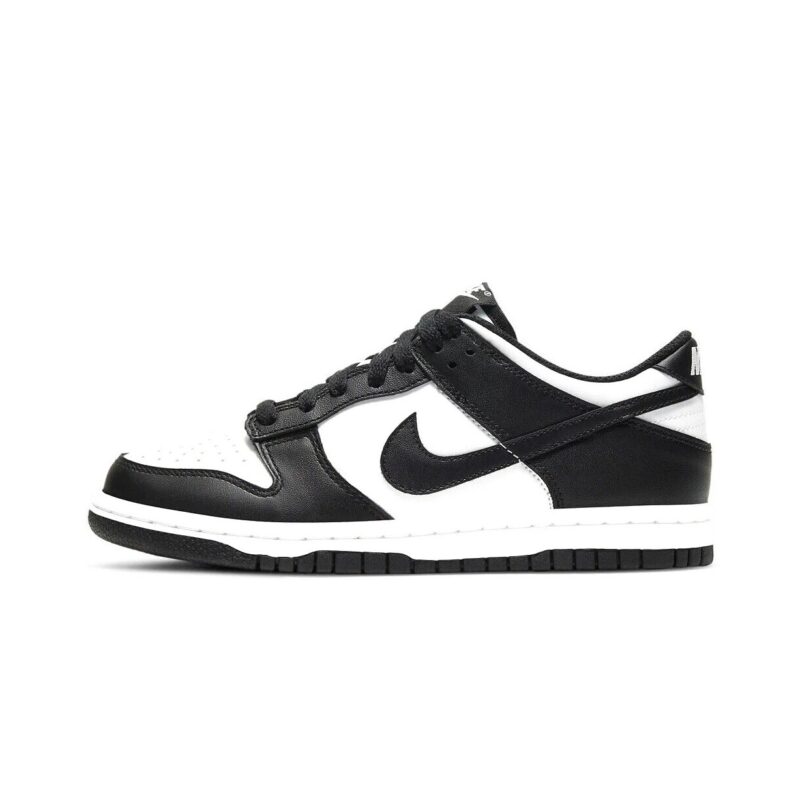 Big Kids Nike Dunk Low Retro Panda White/Black-White (Cw1590 100)