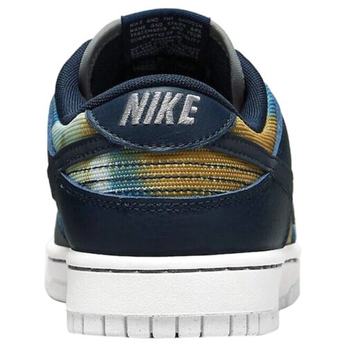 Big Kids Nike Dunk Low Se Graffiti Obsidian/Summit White (Dm1051 400)