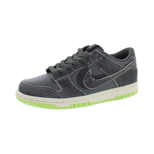 Big Kids Nike Dunk Low Se Iron Grey/Phantom-Ghost Green (Dq6215 001)