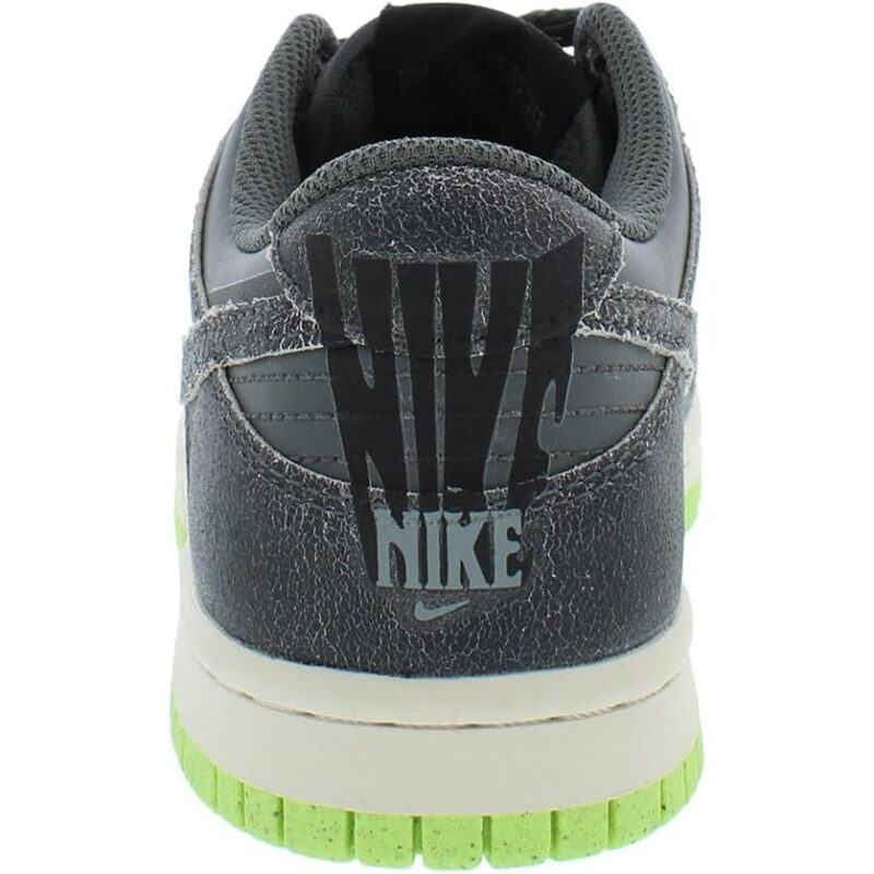 Big Kids Nike Dunk Low Se Iron Grey/Phantom-Ghost Green (Dq6215 001)