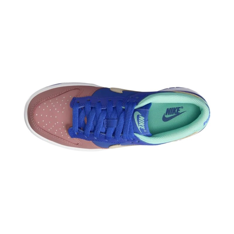 Big Kids Nike Dunk Low Se Salmon Toe Hyper Royal/Sanddrift (Dz2873 400)