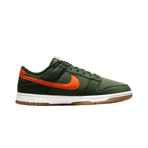 Big Kids Nike Dunk Low Se Sequoia/Orange-Medium Olive (Dc9561 300)