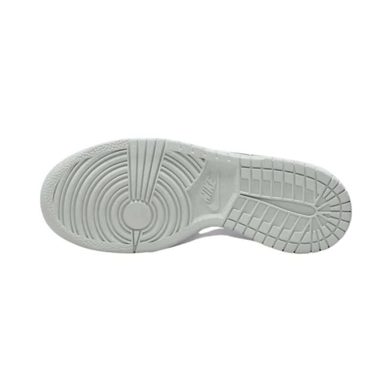 Big Kids Nike Dunk Low White/Pure Platinum-White (Dh9765 102)