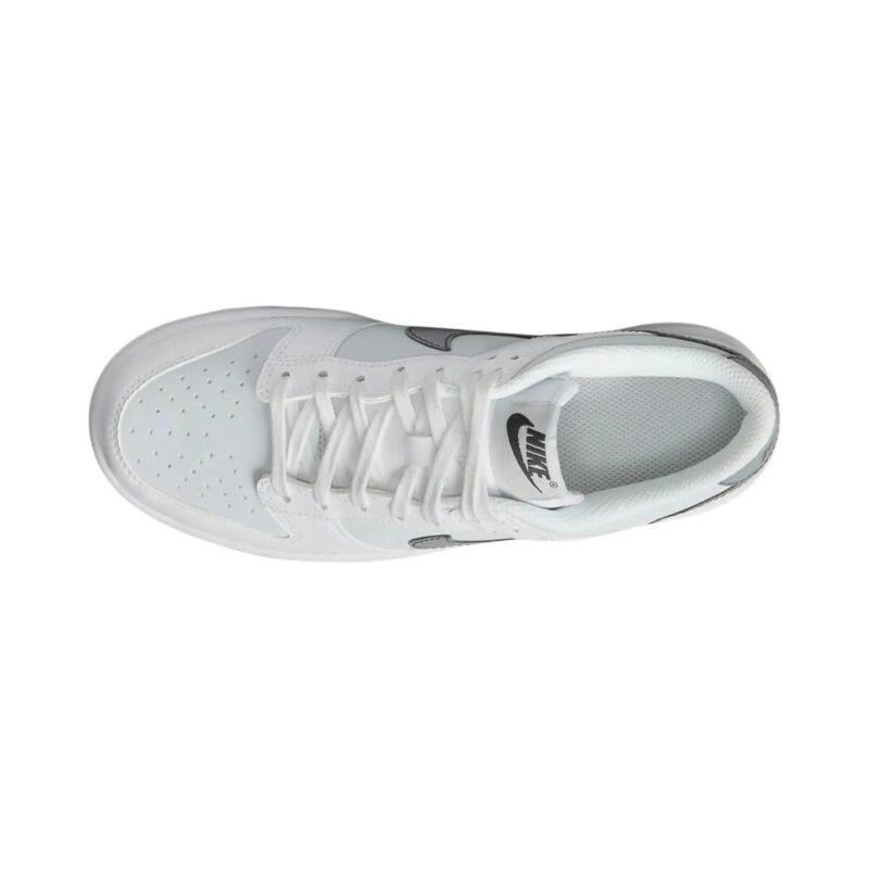 Big Kids Nike Dunk Low White/Smoke Grey-Pure Platinum (Fv0365 100)