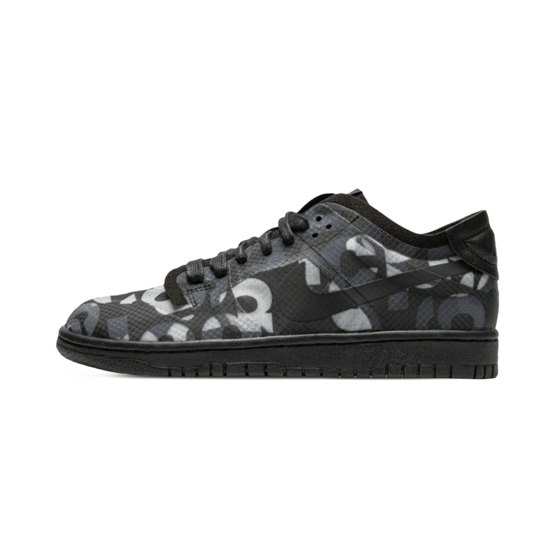 Comme Des Garons X Nike Dunk Low Wmns Monogram Print