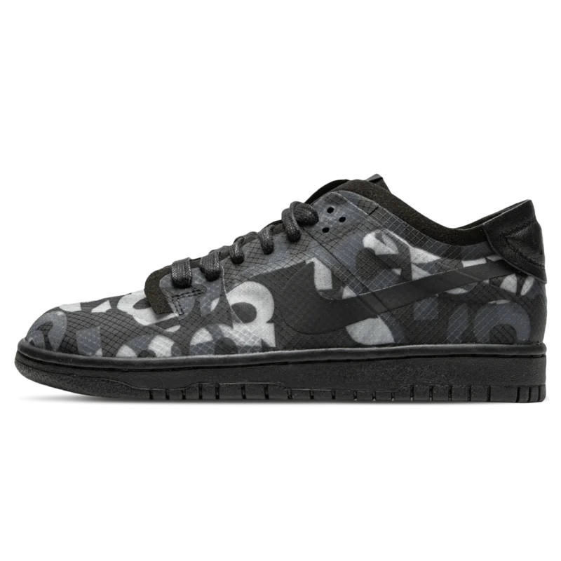 Comme Des Garons X Nike Dunk Low Wmns Monogram Print