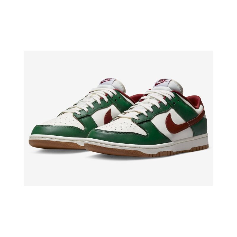 Dunk Low Gorge Green Team Red Fb7160-161